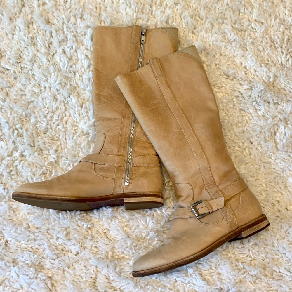 Beautiful suede Cole Haan Boots.